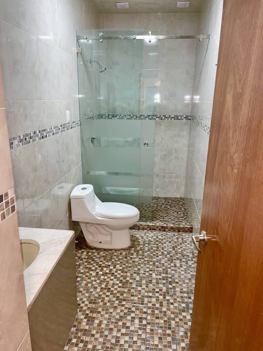 Bathrooms and showers