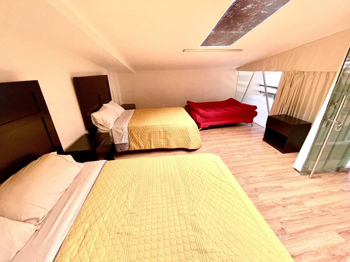 Room 2 Bed + Sofa Bed